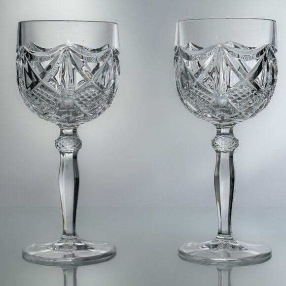 VINTAGE Crystal Glassware | Nachtmann Crystal Stemware | Beautiful Set for Two - Picture 4 of 5